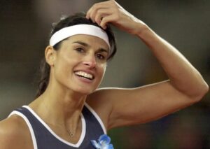 Gabriela Sabatini, une des plus grandes joueuses de tennis en Argentine